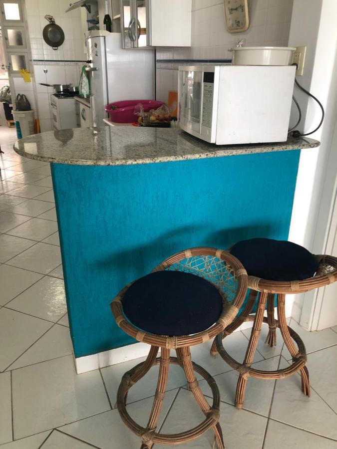 Apto enorme pé na areia, vista linda c/ academia e sauna Guarujá Exterior foto